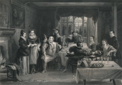 Falstaff وأصدقائه زوجات وندسور المرح ، c1870 بواسطة W. Greatbatch