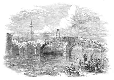 The Brigs of Ayr ، 1844. بواسطة دبليو جي لينتون