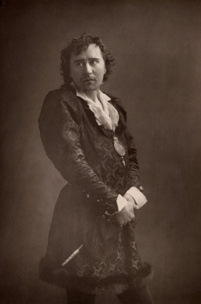 "" شجرة هربرت بيربوم (1853-1917) ممثل ومدير إنجليزي. مؤسس الأكاديمية الملكية للفنون المسرحية (RADA). (وودبريتيبي) بواسطة W و D (بعد) داوني