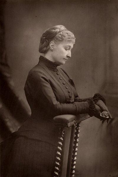 quot;quot;الإمبراطورة أوجيني (1826-1920) أرملة نابليون الثالث ملك فرنسا. (نوع الخشب) بواسطة W. and D. (after) Downey