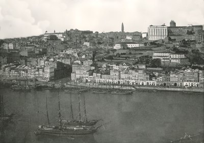 بانوراما مدينة Oporto ، البرتغال ، 1895. بواسطة W and S Ltd