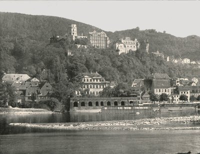 القلعة ، هايدلبرغ ، ألمانيا ، 1895. بواسطة W and S Ltd