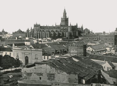 الكاتدرائية ، إشبيلية ، إسبانيا ، 1895. بواسطة W and S Ltd