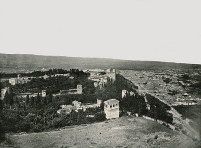 المدينة والقصر ، غرناطة ، إسبانيا ، 1895. بواسطة W and S Ltd
