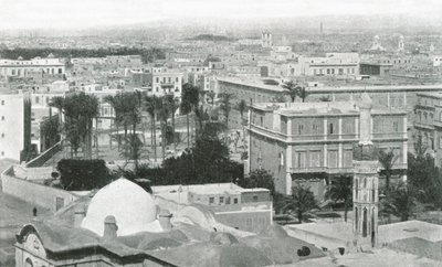 منظر لمدينة الإسكندرية ، مصر ، 1895. بواسطة W and S Ltd