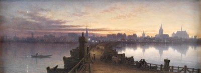 كولونيا من جسر القوارب ، 1890 بواسطة والر هيو باتون