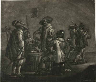 مجموعة من ستة جنود بواسطة Wallerand Vaillant
