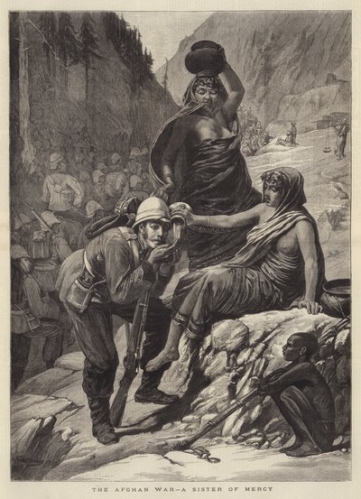 الحرب الأفغانية ، أخت الرحمة بواسطة Walter Charles Horsley
