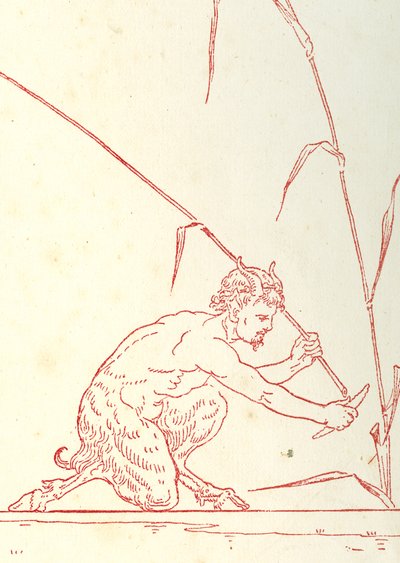تصميم غلاف داخلي لـ "Pan-Pipes" ، كتاب الأغاني القديمة ، مرتب حديثًا ومع المرافقات من Theo. Marzials ، نشر في لندن من قبل جورج روتليدج وأولاده ، 1884 بواسطة والتر كرين