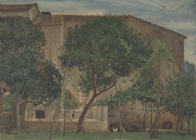 مزرعة إيطالية ، 1871-3. بواسطة والتر كرين