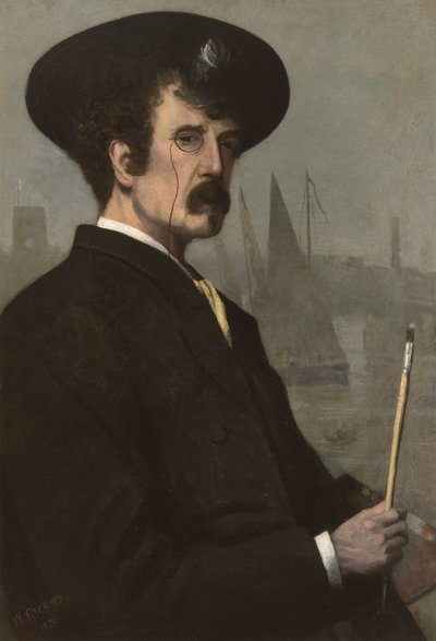 جيمس أبوت ماكنيل ويسلر (1834-1903) 1870 (زيت على قماش) بواسطة والتر جريفز