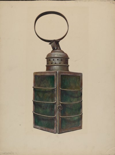 فانوس ، ج. 1938. بواسطة والتر هوشستراسر