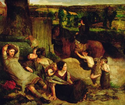 الفاجرون الأيرلنديون ، 1853-54 بواسطة والتر هويل ديفيريل