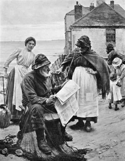 عندما تكون القوارب بعيدة ، 1903. بواسطة والتر لانجلي