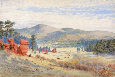 في مونيومينت بارك ، كولورادو ، 1874. بواسطة والتر باريس