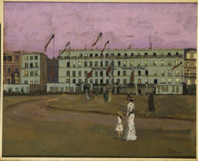 L "Hotel Royal، Dieppe، c.1894 بواسطة والتر ريتشارد سيكرت
