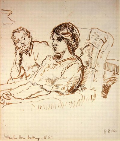دراسة لـ "Hubby and Marie" بواسطة والتر ريتشارد سيكرت
