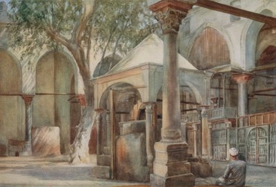 مسجد الماسة: من الداخل ، القاهرة بواسطة Walter Spencer Stanhope Tyrwhitt