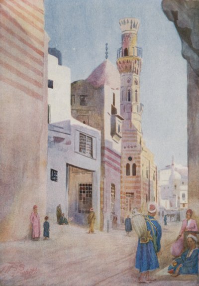 مساجد الشريعة باب الوزير ، القاهرة بواسطة Walter Spencer Stanhope Tyrwhitt