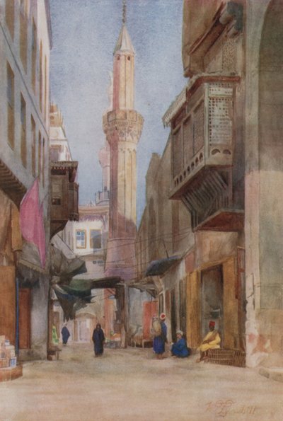 Sharia-el-Azhar, Cairo  بواسطة والتر سبنسر ستانهوب تيروهيت