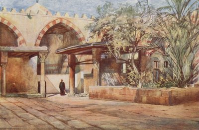 مكان الغسيل ، مسجد إبراهيم أغا بواسطة Walter Spencer Stanhope Tyrwhitt