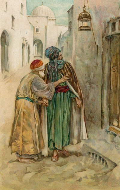الليالي العربية: علي بابا بواسطة Walter Stanley Paget