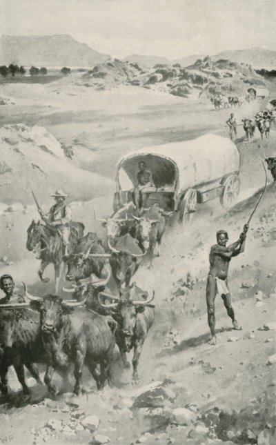 رحلة البوير الكبرى إلى ناتال في 1835-1836 بواسطة والتر ستانلي باجيت