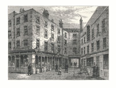 مقهى Garraway's ، 1878 بواسطة والتر ثورنبيري