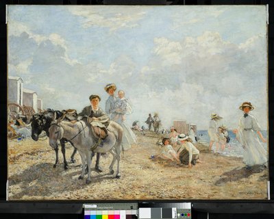 على الشاطئ بواسطة والتر ويستلي راسل