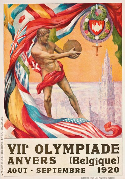 دورة الألعاب الأولمبية الصيفية لعام 1920 في أنتويرب 1920. بواسطة والتر فان دير فين