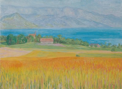 Kornfeld am Attersee بواسطة والتر جاميرث