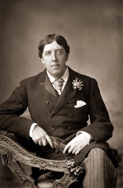 أوسكار وايد ، كاتب أيرلندي ، ذكي وكاتب مسرحي ، 1890 بواسطة واند داوني