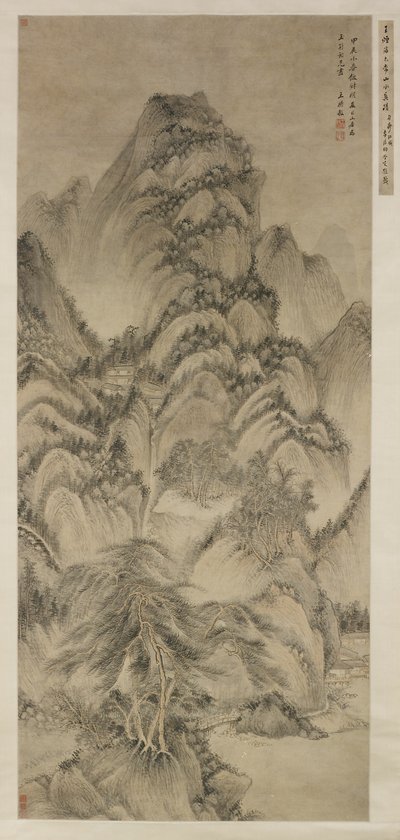 منظر طبيعي بعد وانغ منغ بواسطة Wang Shimin
