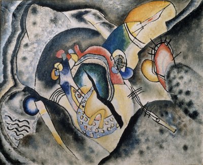 ضربة سوداء ، 1920 بواسطة فاسيلي كاندينسكي
