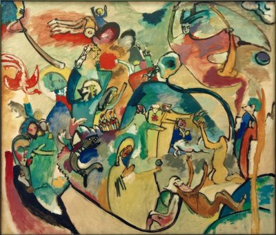 عيد جميع القديسين الثاني بواسطة فاسيلي كاندينسكي