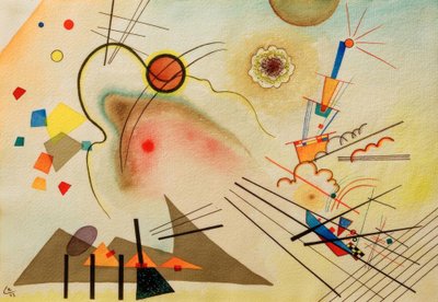 ألوان مائية رقم 606 بواسطة Wassily Kandinsky