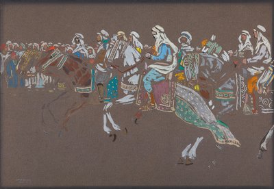 سلاح الفرسان العربي ، 1905. بواسطة فاسيلي كاندينسكي