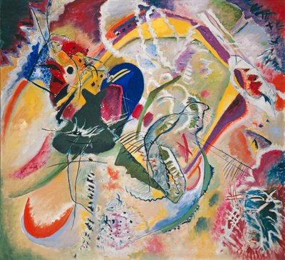 الارتجال 35 ، 1914 بواسطة فاسيلي كاندينسكي