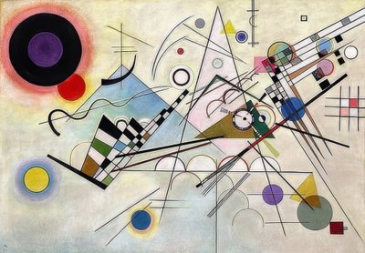 تكوين 8 1923 بواسطة Wassily Kandinsky