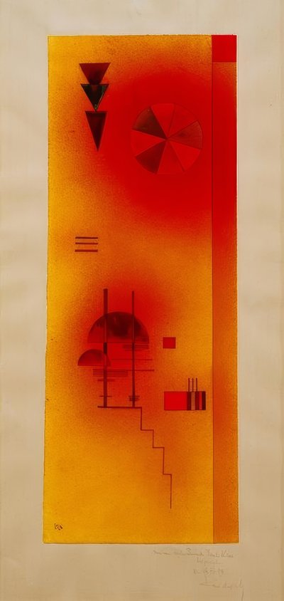 بدون عنوان بواسطة Wassily Kandinsky