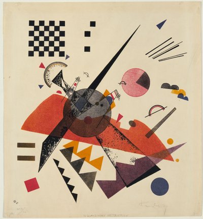 أورانج ، 1923 بواسطة فاسيلي كاندينسكي