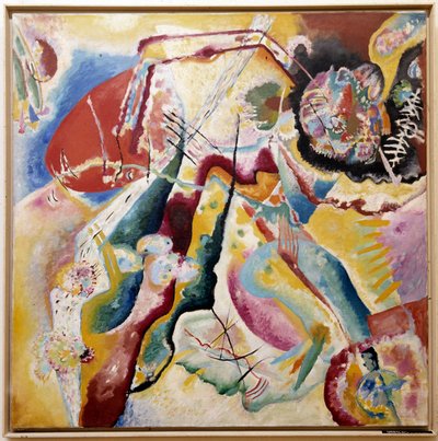 الرسم بالبقعة الحمراء ، 1914 بواسطة فاسيلي كاندينسكي