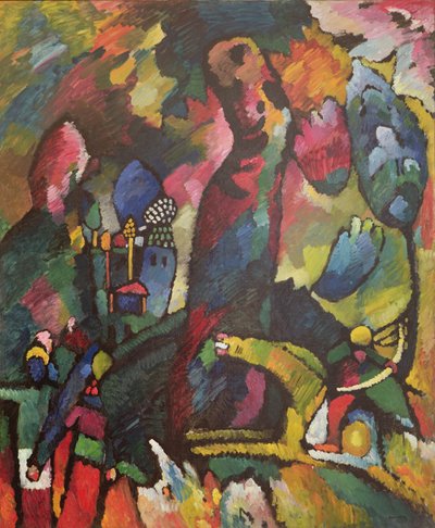 صورة مع آرتشر ، 1909 بواسطة Wassily Kandinsky