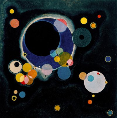 عدة دوائر ، 1926 بواسطة Wassily Kandinsky
