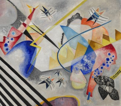 المركز الأبيض. 1921 بواسطة Wassily Kandinsky