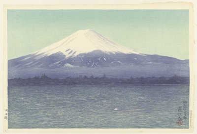 بحيرة كاواجوتشي Kawaguchiko (العنوان على الكائن) بواسطة واتانابي شوزابورو