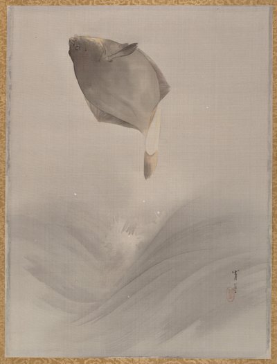 القفز الأسماك ، كاليفورنيا. 1887. بواسطة واتانابي باجي