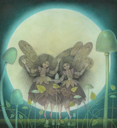 الجنيات الراقصة، 2011 (وسائط مختلطة) بواسطة واين أندرسون