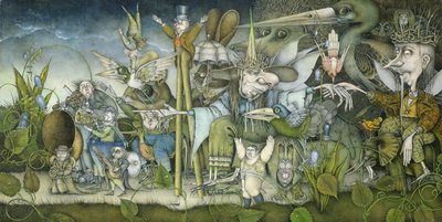 الملك تويغ والملكة كرنكل بواسطة واين أندرسون