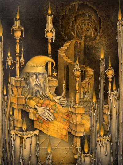 الرجل في القمر بواسطة واين أندرسون